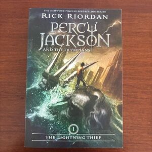 Rick Riordan The Lightning Thief: Percy Jackson Book 1 - John Rocco Art